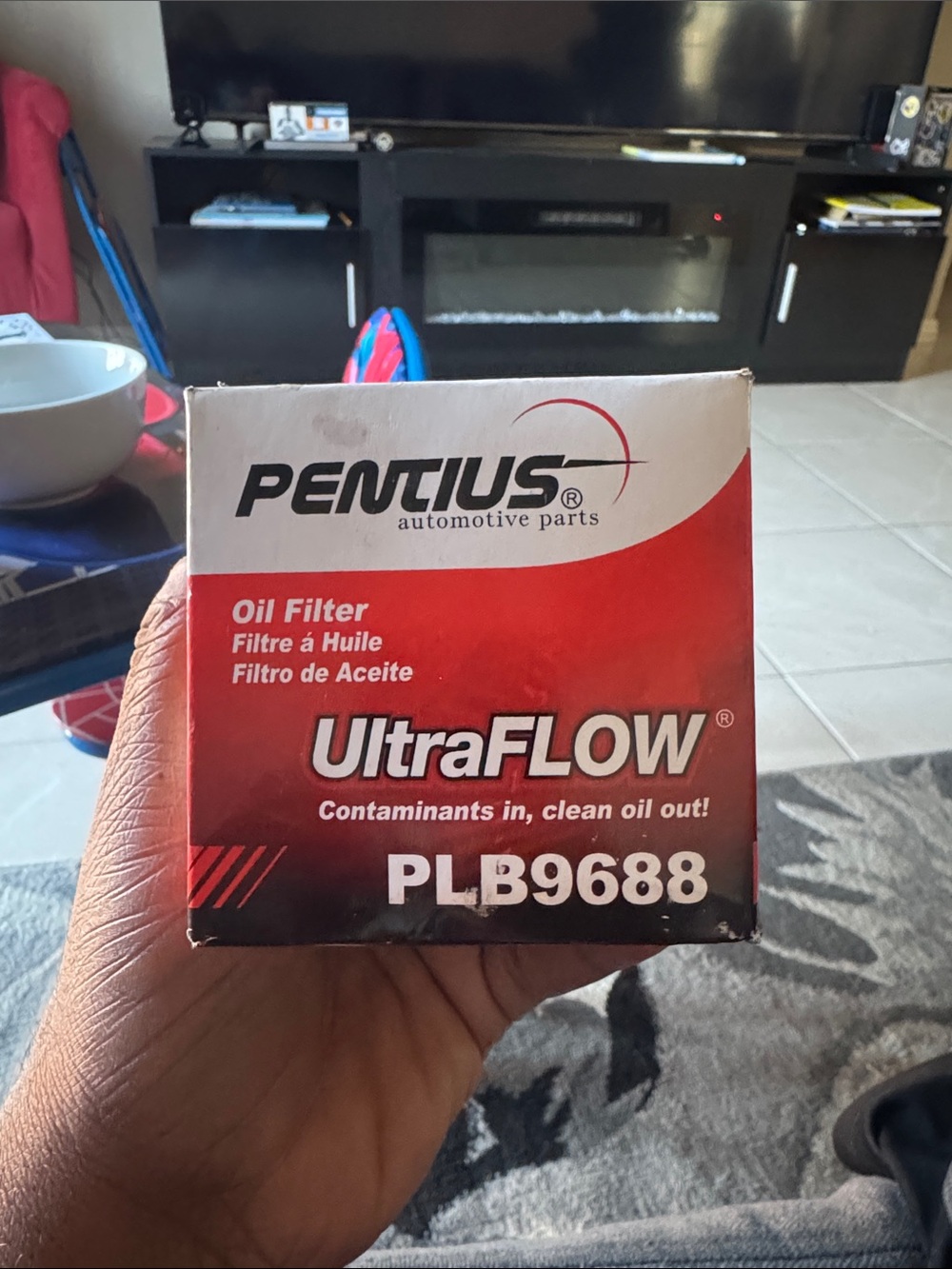 UltraFLOW PLB9688 Red Oil Filter